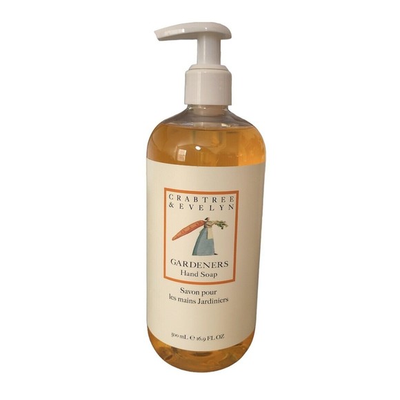 Crabtree & Evelyn GARDENERS Hand Soap Wash 16.9 oz NEW with PUMP - Picture 1 of 3